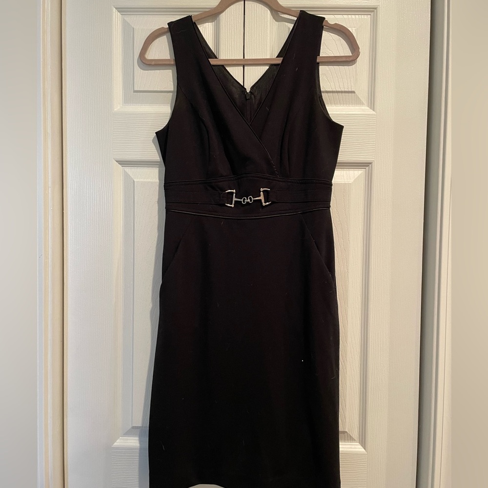 Black White House Black Market Dress